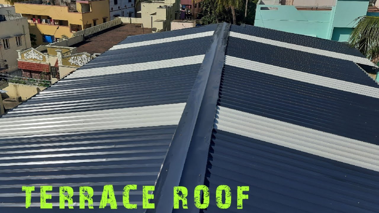 TERRACE ROOFING SHED|CHENNAI|@D.yoga_ganesh_Fabricator_