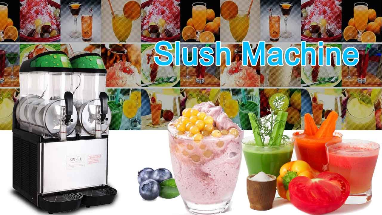 How to use slush machine | slush ice maker | Slush Dispenser