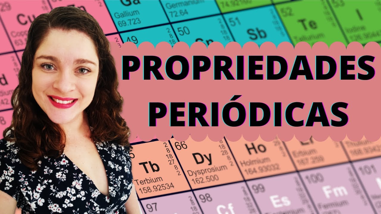 Propriedades periódicas: raio atômico, energia de ionização, eletronegatividade e eletropositividade