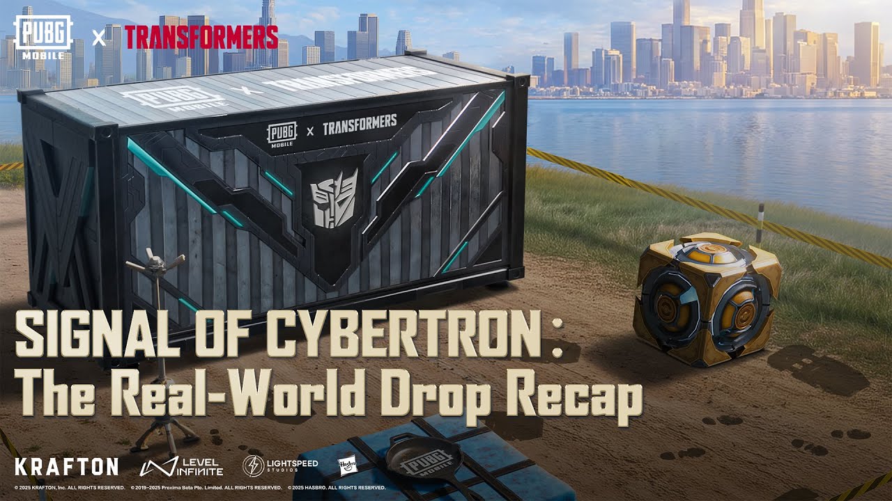 🎬 You Answered the Signal of Cybertron | PUBG MOBILE x TRANSFORMERS