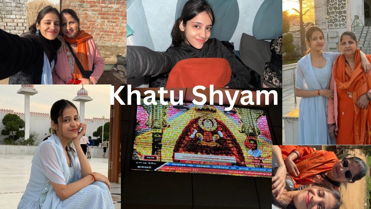 Visited khatoo shyam for the first time with momsy