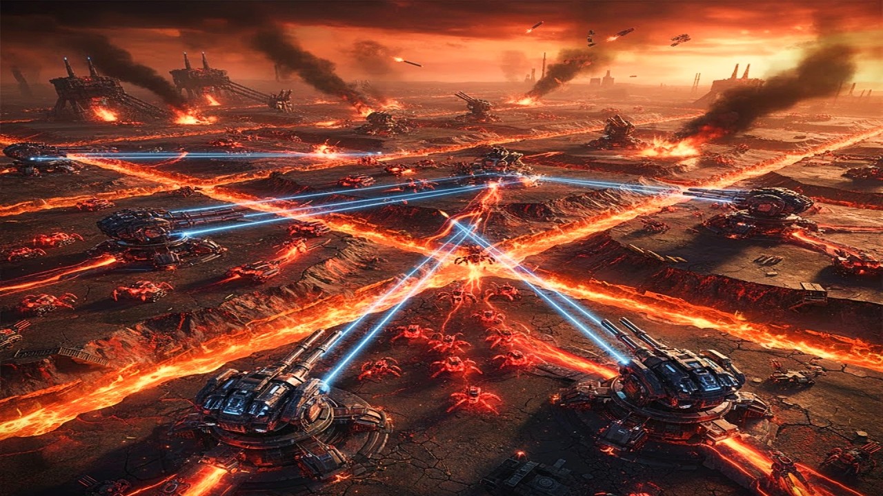 GREAT! This New 'RTS' Is Planetary Annihilation + Supreme Commander But, It's a Turret Defense!