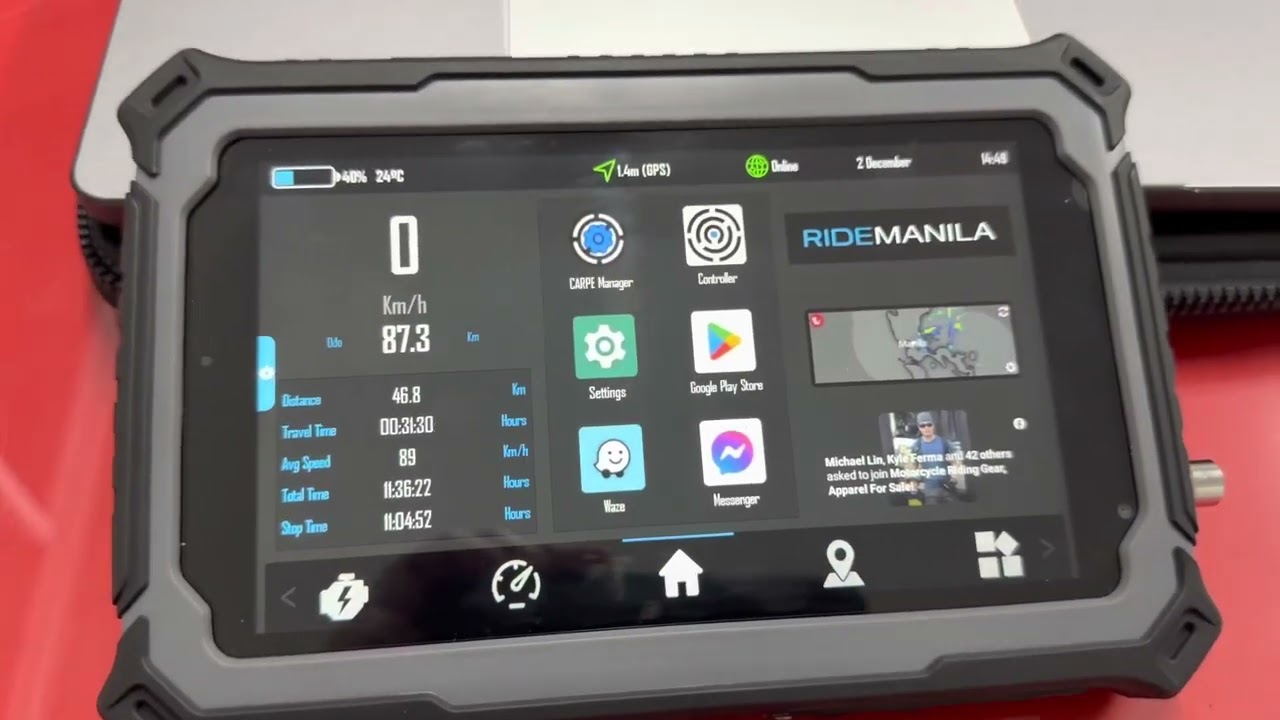 Carpe Iter & Drive Mode Dashboard Brief