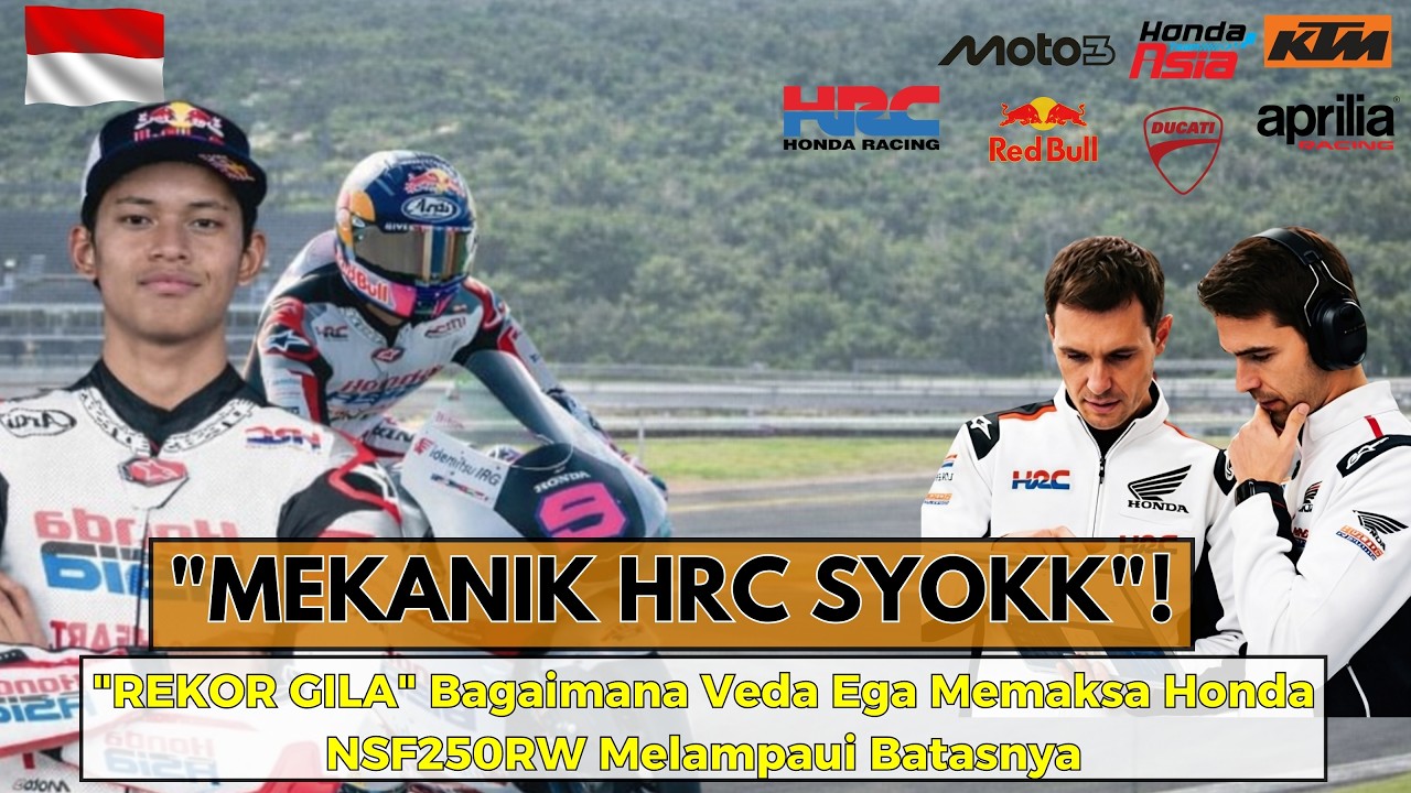 TEROBOS 245 KM/H‼️ Ini Rahasia Veda Jadi Pembalap Moto3 Paling Ditakuti Bikin Rival Ketar-ketir