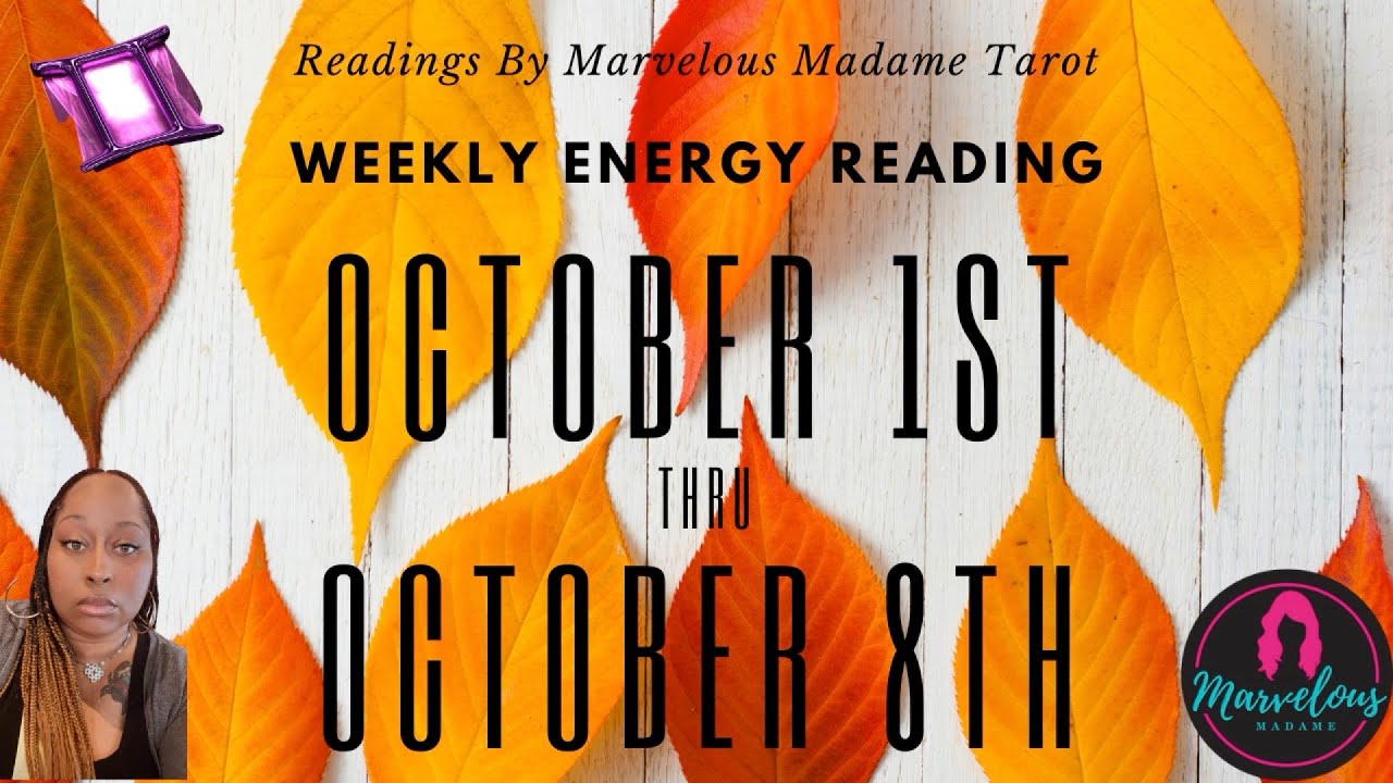 🌟 ♊️ Gemini Weekly Energy (Oct 1st-Oct 8th)✨Venus in Virgo means you're letting your guard down!