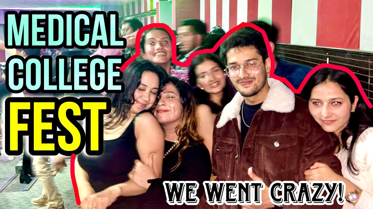 MEDICAL COLLEGE FEST! Our MBBS 3rd year Ended with a Fest!Jassie Gill, New year  #mbbs #neet2024