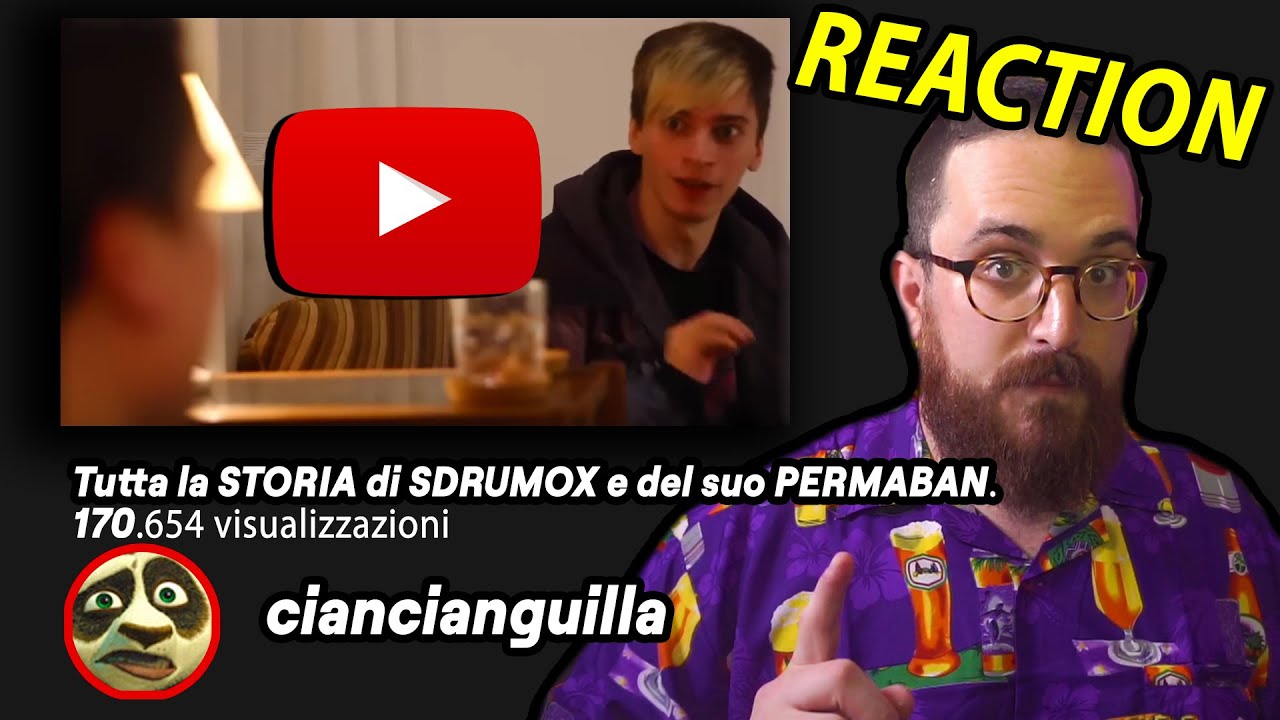 Croix89 REAGISCE a Tutta la STORIA di SDRUMOX e del suo PERMABAN di Ciancianguilla