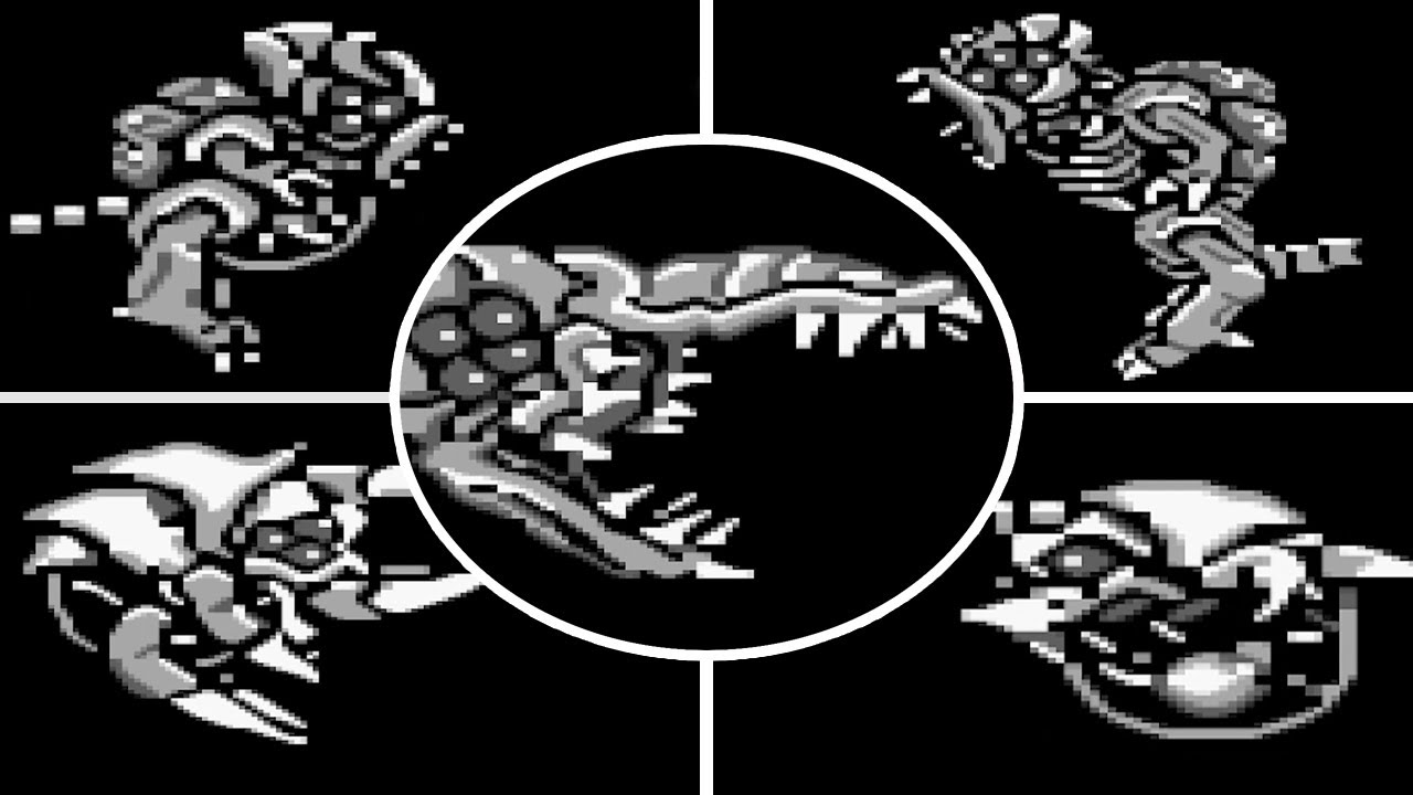 Metroid II: Return of Samus - All Bosses