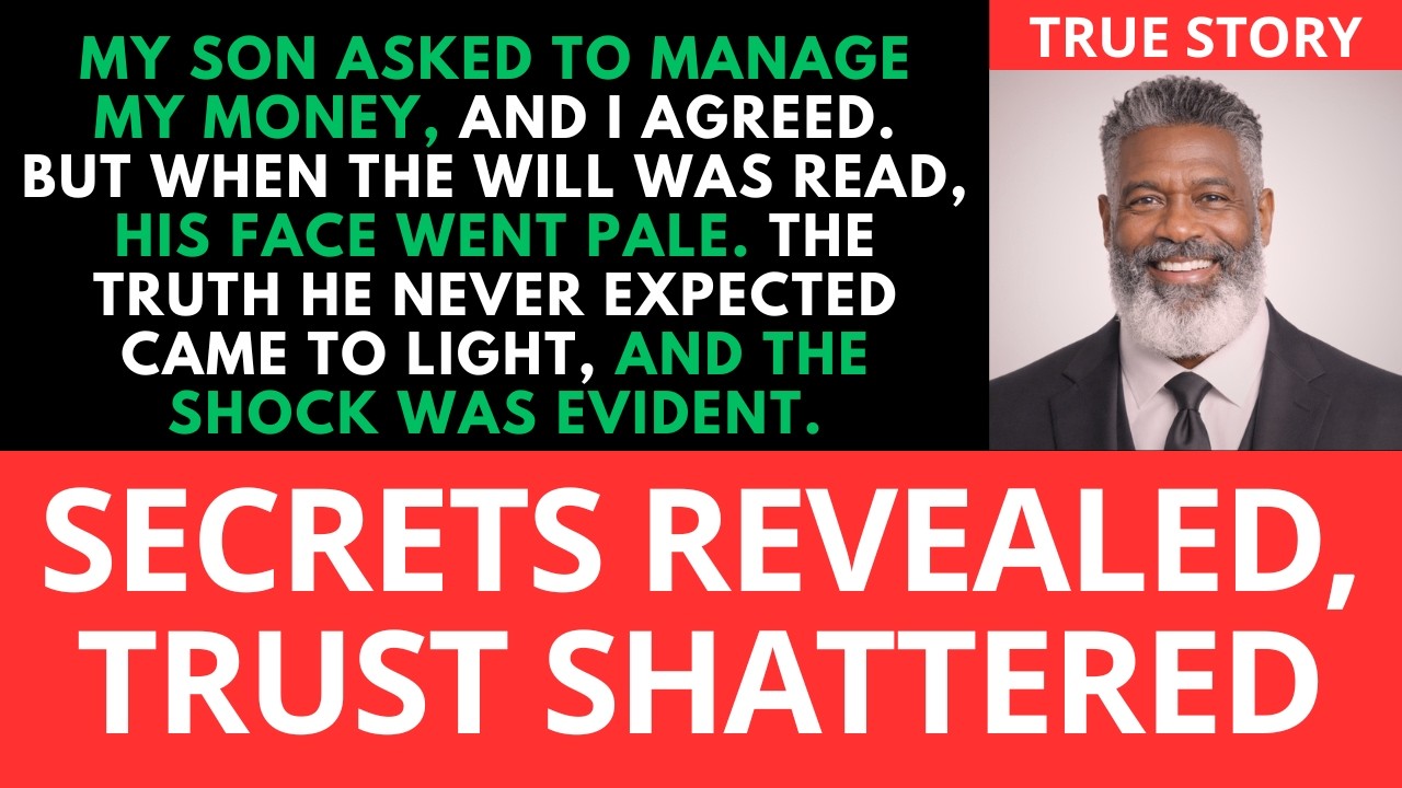 My Son Asked to Manage My Money, Then Turned Pale When the Will Was Read... | Life Stories.