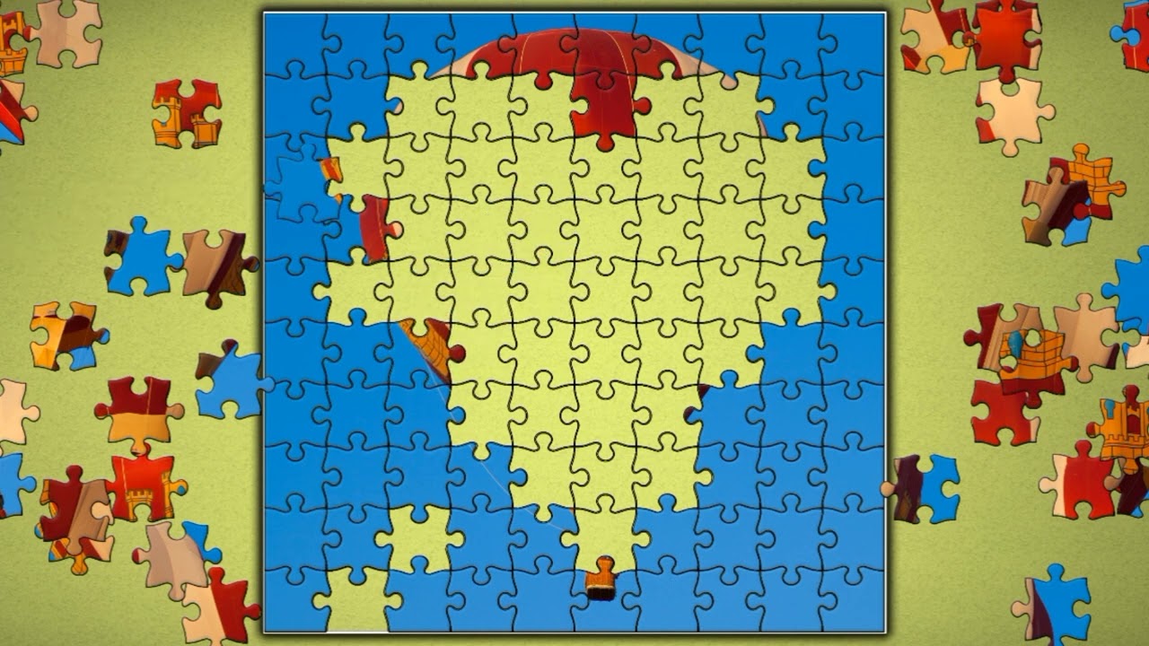 Beautiful Hot Air Balloon❤️😊 jigsaw puzzle🧩🧩 \\ @funpuzzle1122 