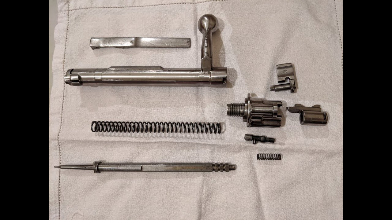 Despiece, armado y limpieza del cerrojo de Mauser Argentino 1909 o de cualquier cerrojo Mauser 98.