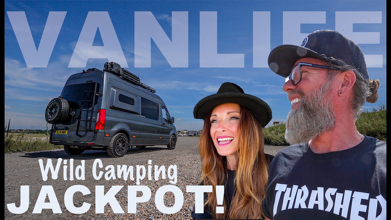 VANLIFE - Мы сорвали ДЖЕКПОТ дикого кемпинга! - Олдборо, Саффолк.