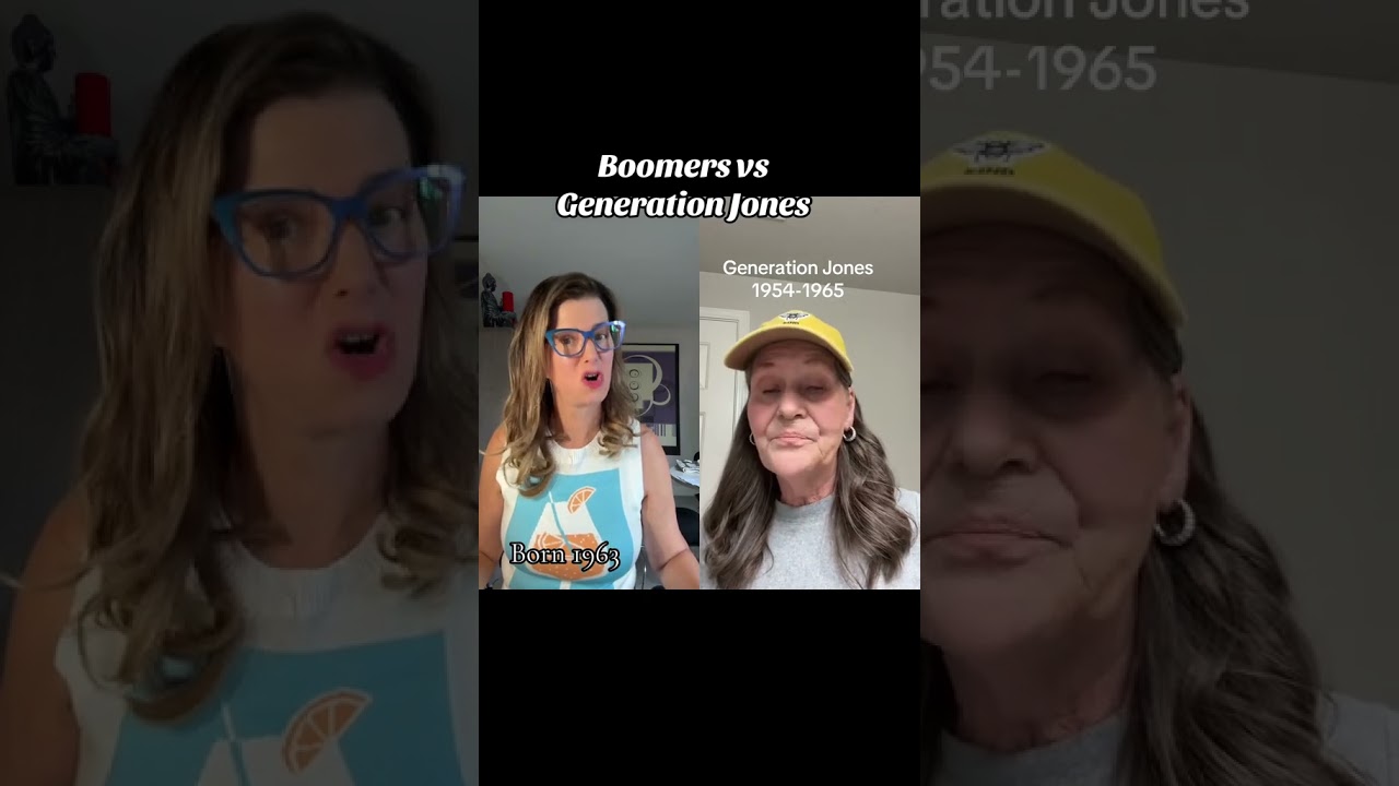 Boomers vs Generation Jones - NOT The Same