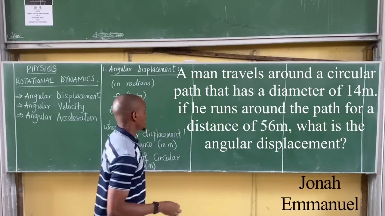 Rotational Dynamics - Part 1 (JAMB and PUTME Physics)