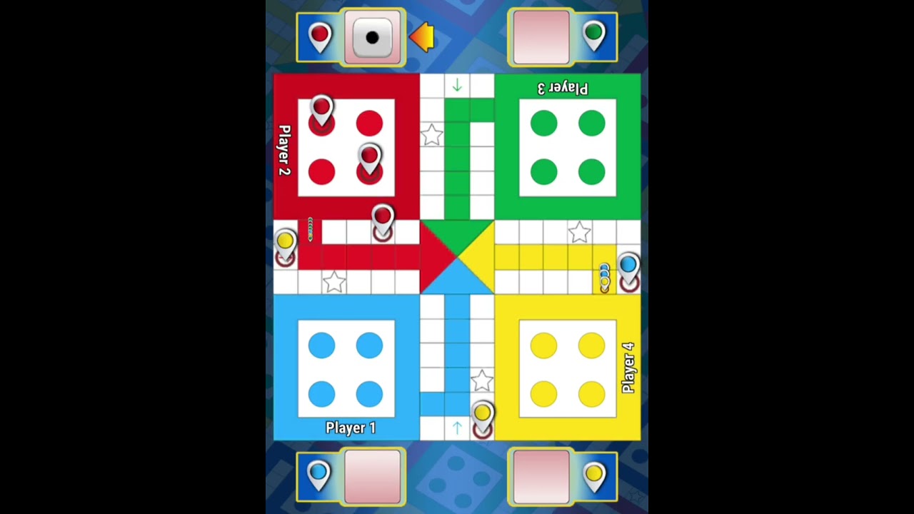 Tricks and Tips Ludo King | How to Win Ludo King | 4 players gameplay | Ludo king #435 #gameplayà