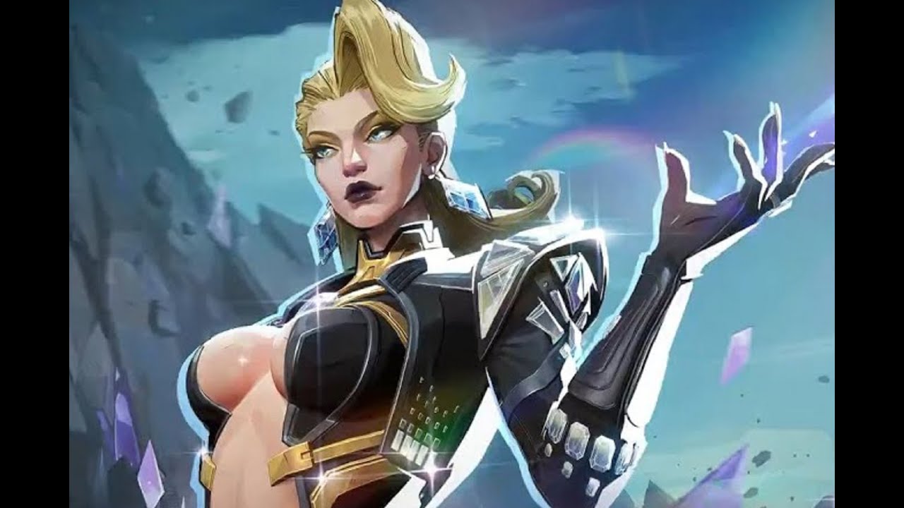 Marvel Rivals Emma frost jogando uma partidinha só para relaxar