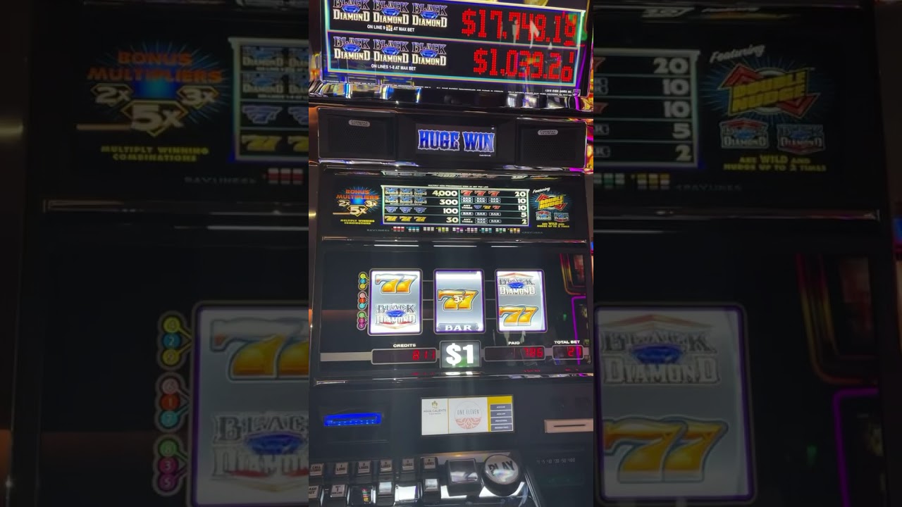 Black Diamond Slots $27 Huge Win
