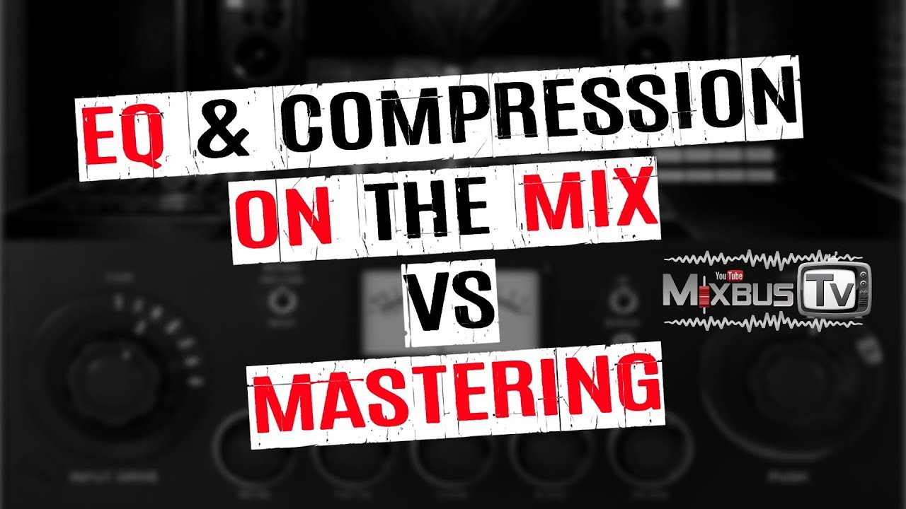 Leave or remove Plugins on the Mix before Mastering? 2BUS Processing is NOT Mastering