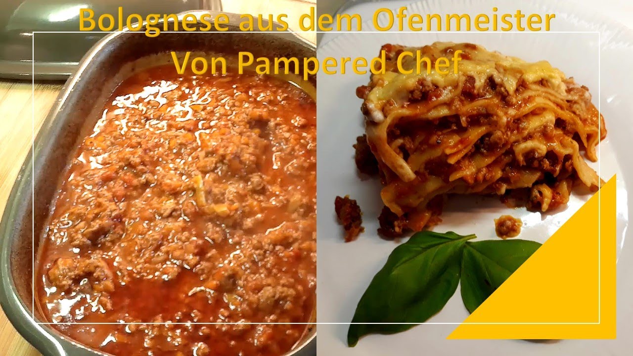 Bolognese aus dem Ofenmeister von Pampered Chef - lecker und einfach