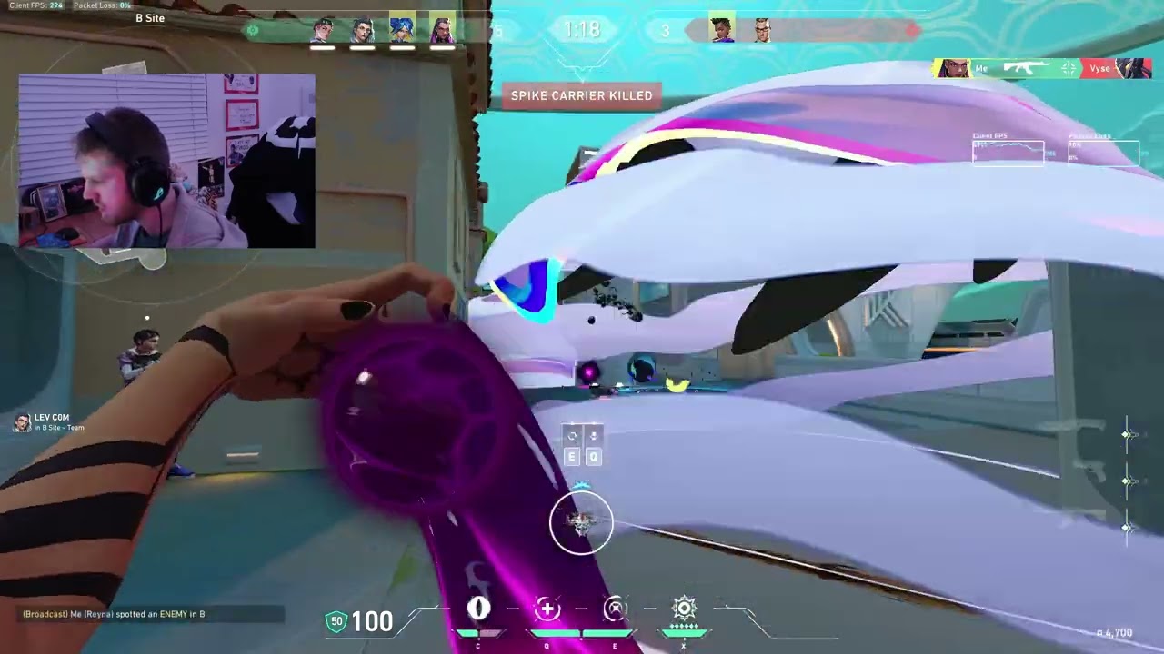 PEARL! LEV DEMON1 REYNA RADIANT VALORANT GAMEPLAY [Full Match VOD]