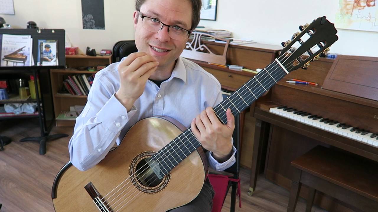 Lesson: Chanson Englesa for Classical Guitar (easy)