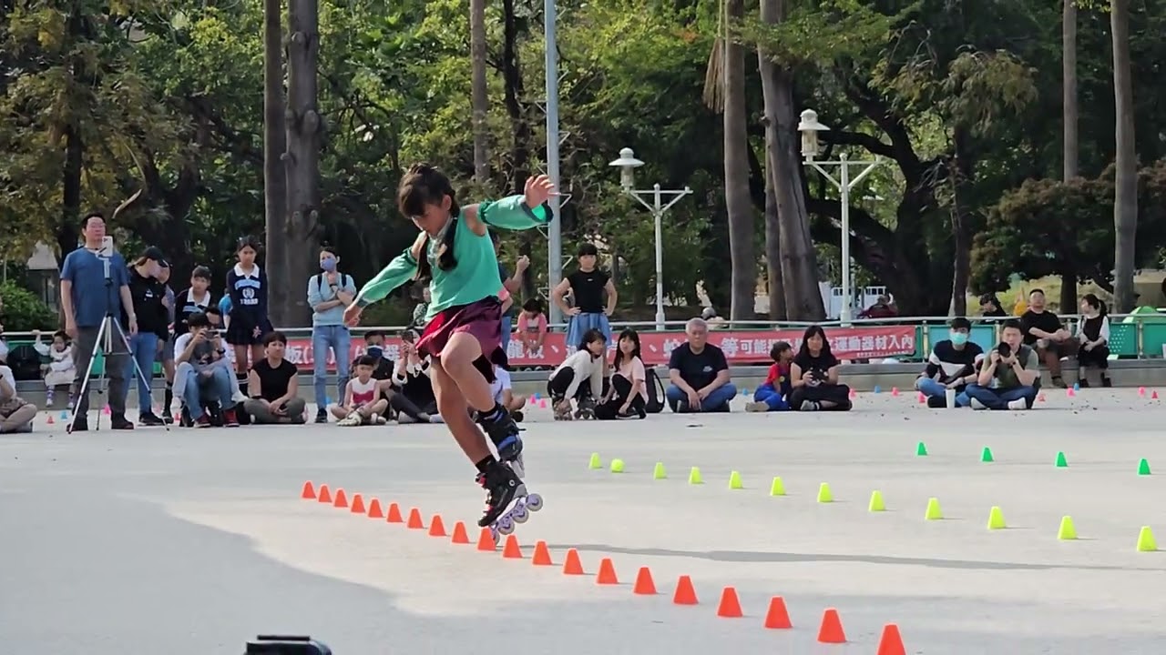 2025年全國總統盃溜冰錦標賽 花式繞樁 國小高年級女子組  第1名 莊舒宇