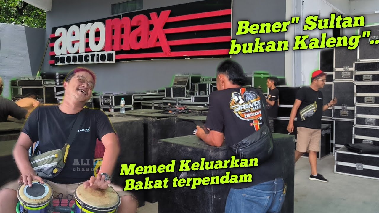 Exclusive grebek markas Aeromax Production Solo bersama Memed Brewog Audio