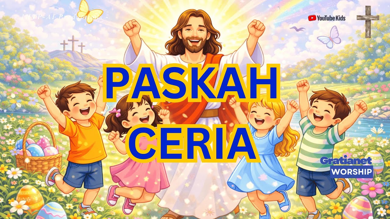 Paskah Ceria &ndash; Lagu Paskah Anak Sekolah Minggu | Tentang Yesus Bangkit & Sukacita Anak