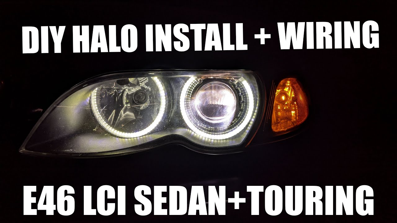 ANGEL EYES INSTALL on my BMW E46 (DIY)