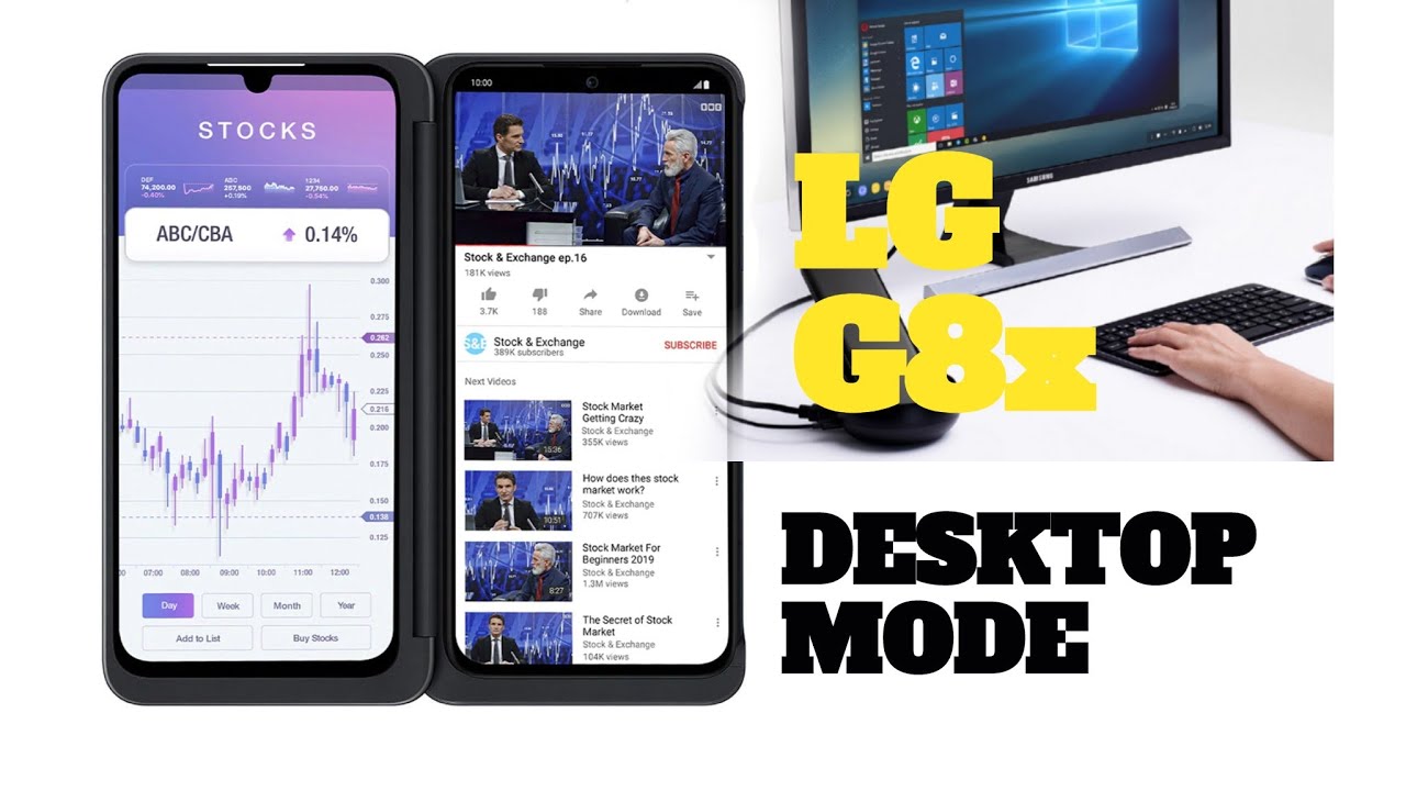 LG G8X Desktop Mode | Better than Samsung Dex? | lgg8x desktop mode | Pibox Type C|