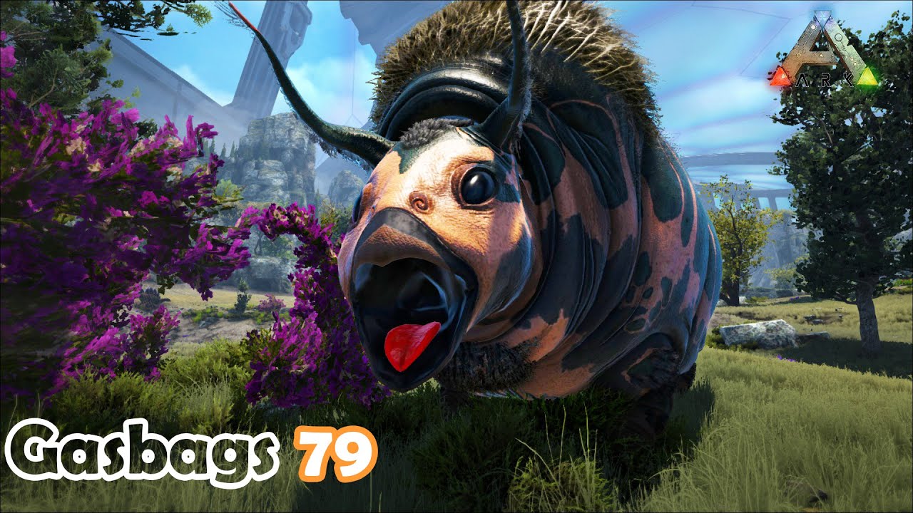 ARK  Gasbags จับไดโนเสาร์ ตอนจับเจ้าหนอนถุงลม EP.79 ARK SURVIVAL EVOLVED