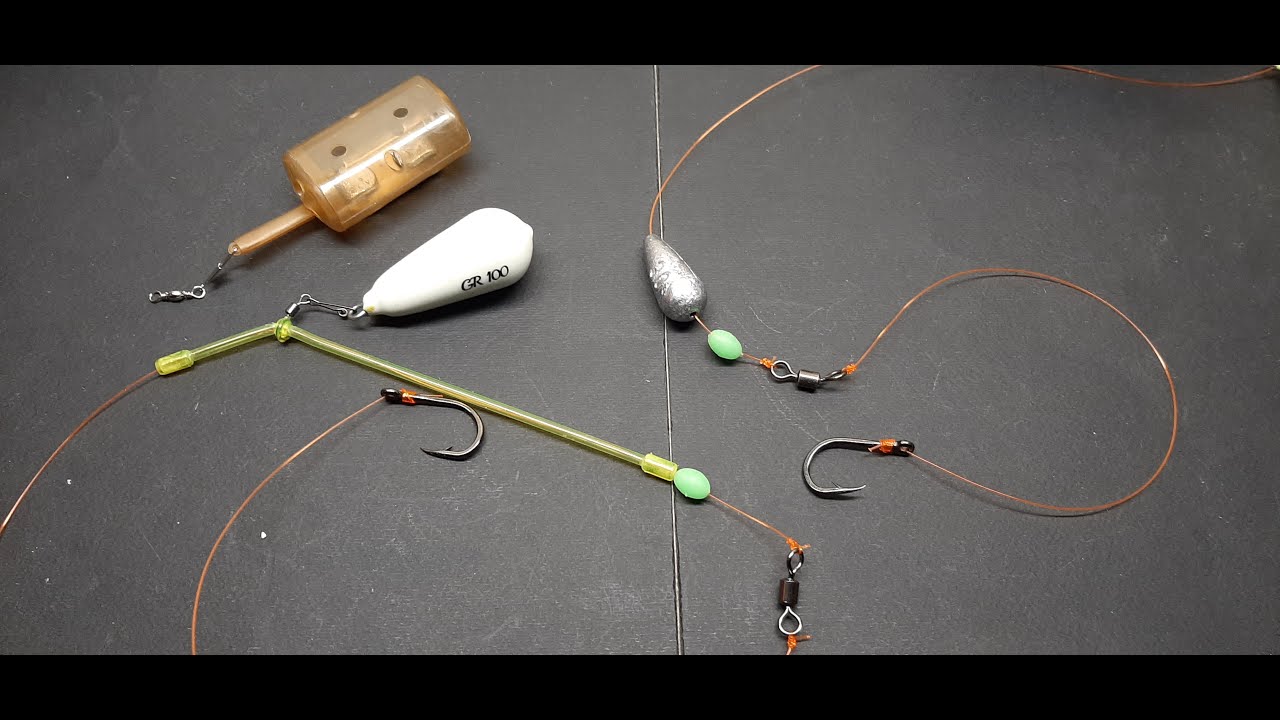 TUTORIAL..SPIEGAZIONE MONTATURA PER LA PESCA A FONDO....