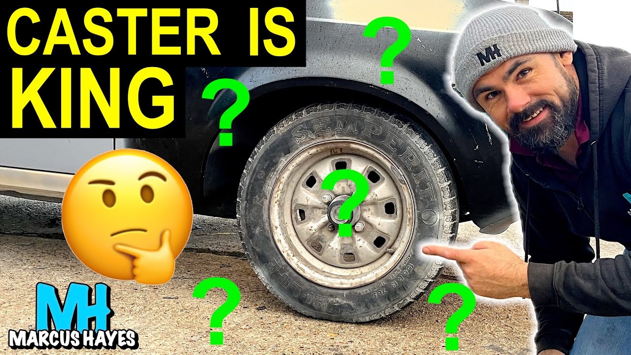 The BEST steering modification for a Mk2 Escort! 👍 *CASTER IS KING!*