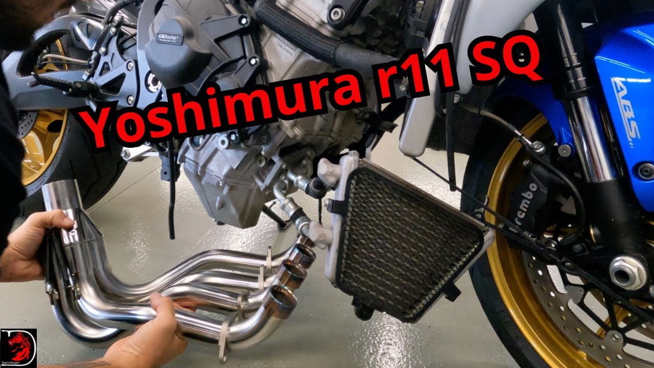Ligne complète Yoshimura R11 SQ pour le GSXR 1000 1/2