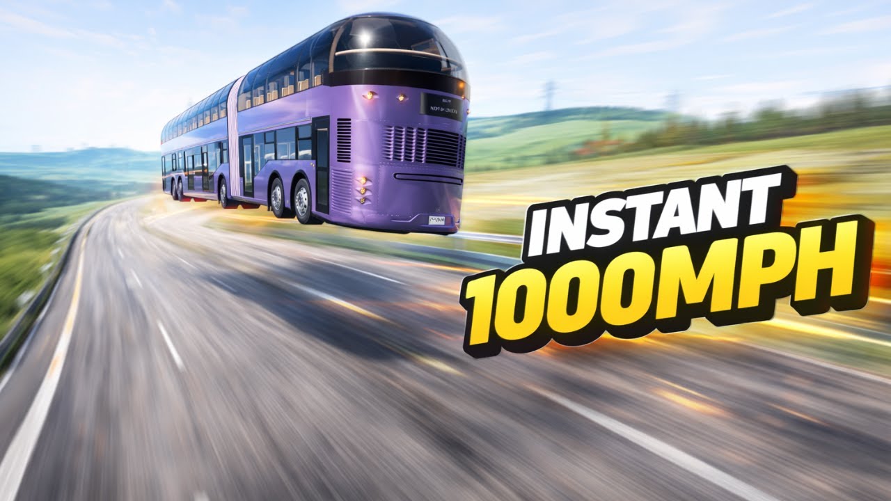 Full Throttle | INSTANT 1000KMPH | BeamNG.drive Epic Crashes & Speed Test #beamngdrive