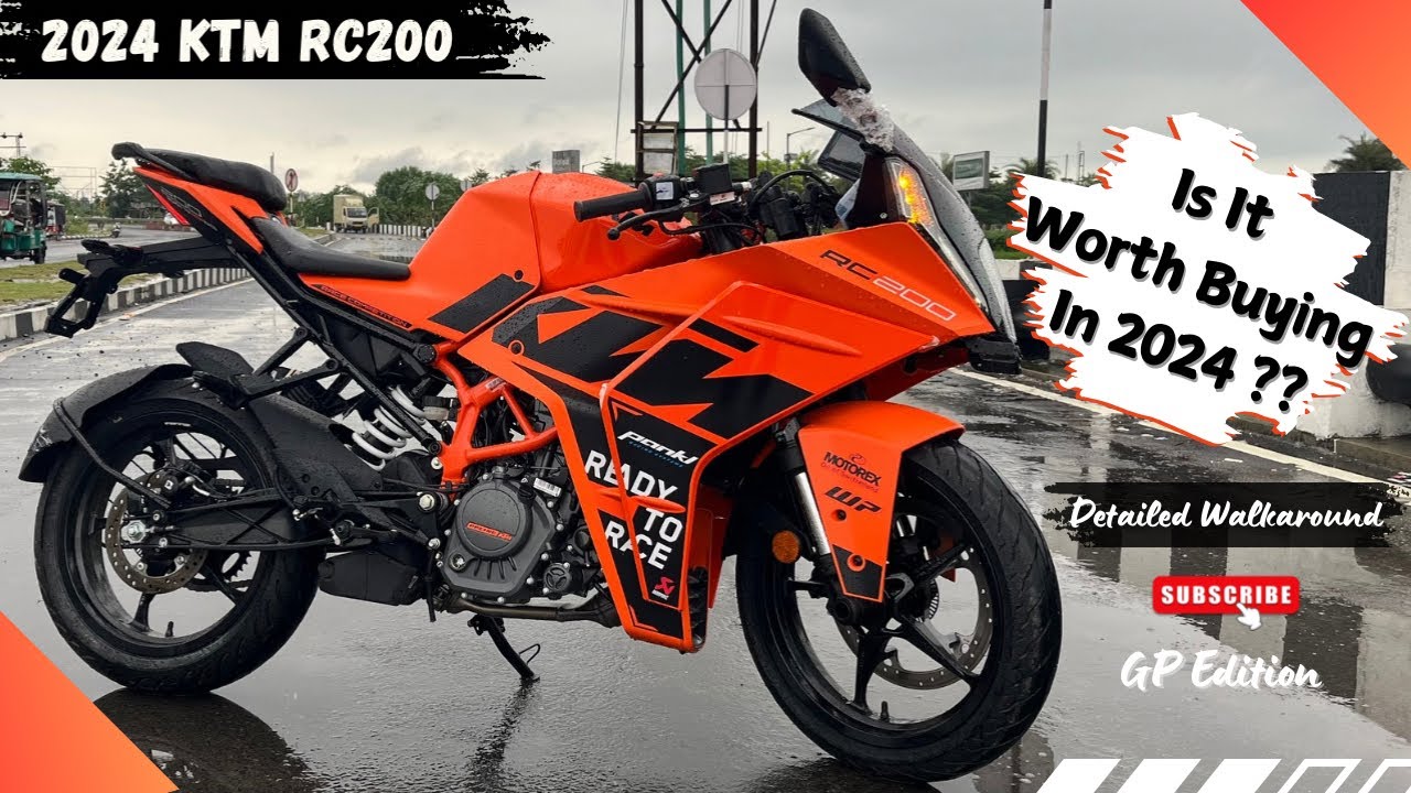 All New 2024 KTM RC 200 Review - Is It Worth Buying ?? | 2024 KTM RC 200 GP Edition | Tourer's Mania
