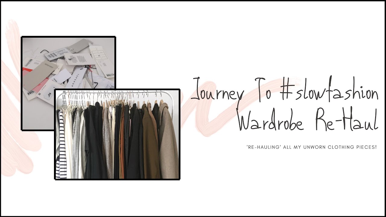 WARDROBE RE-HAUL: JOURNEY TO #SLOWFASHION CLOTHING EDITION | INSPIRED BY IDA |