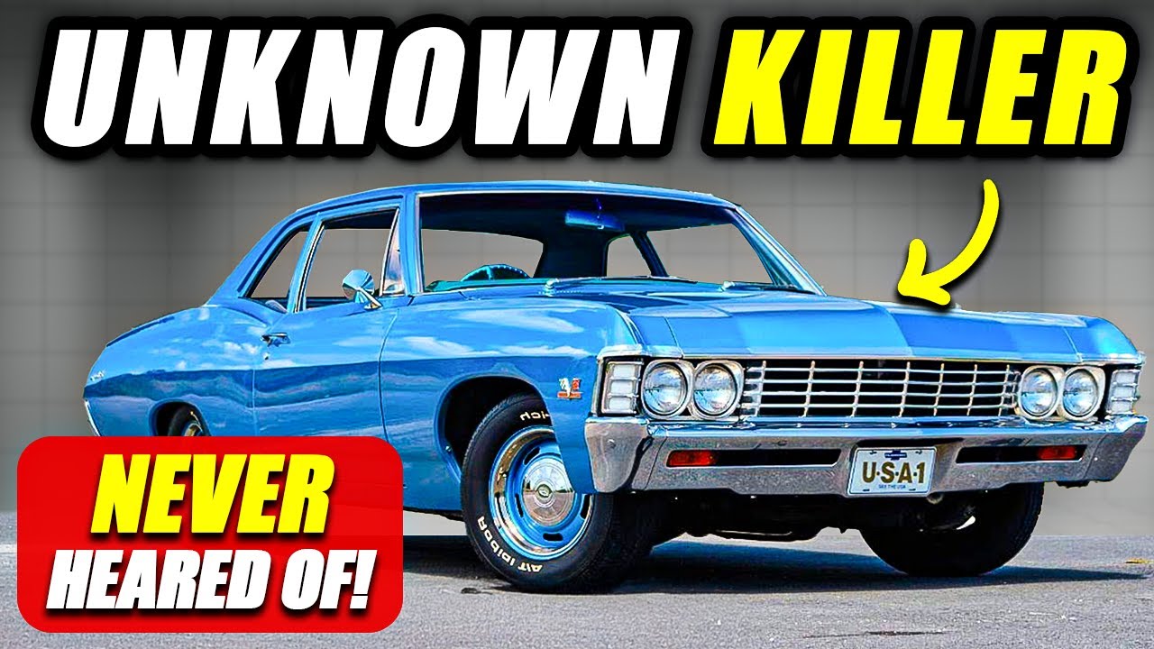 15 UNKNOWN Sleeper Cars Of The 1960s