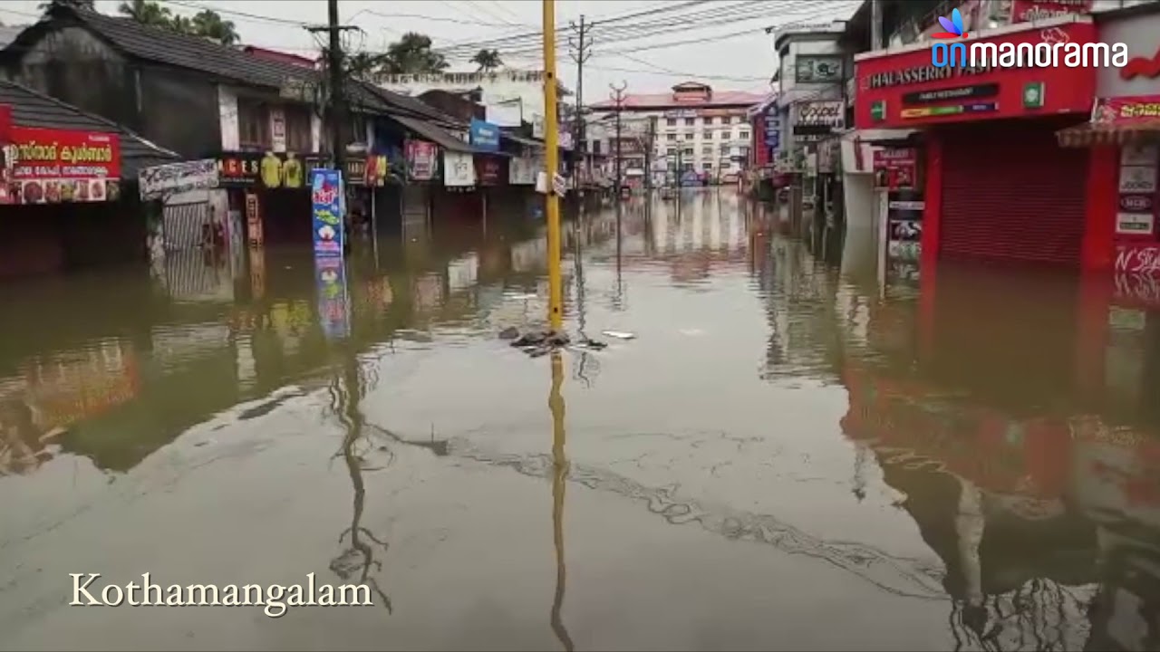 Kottayam battling floodwaters