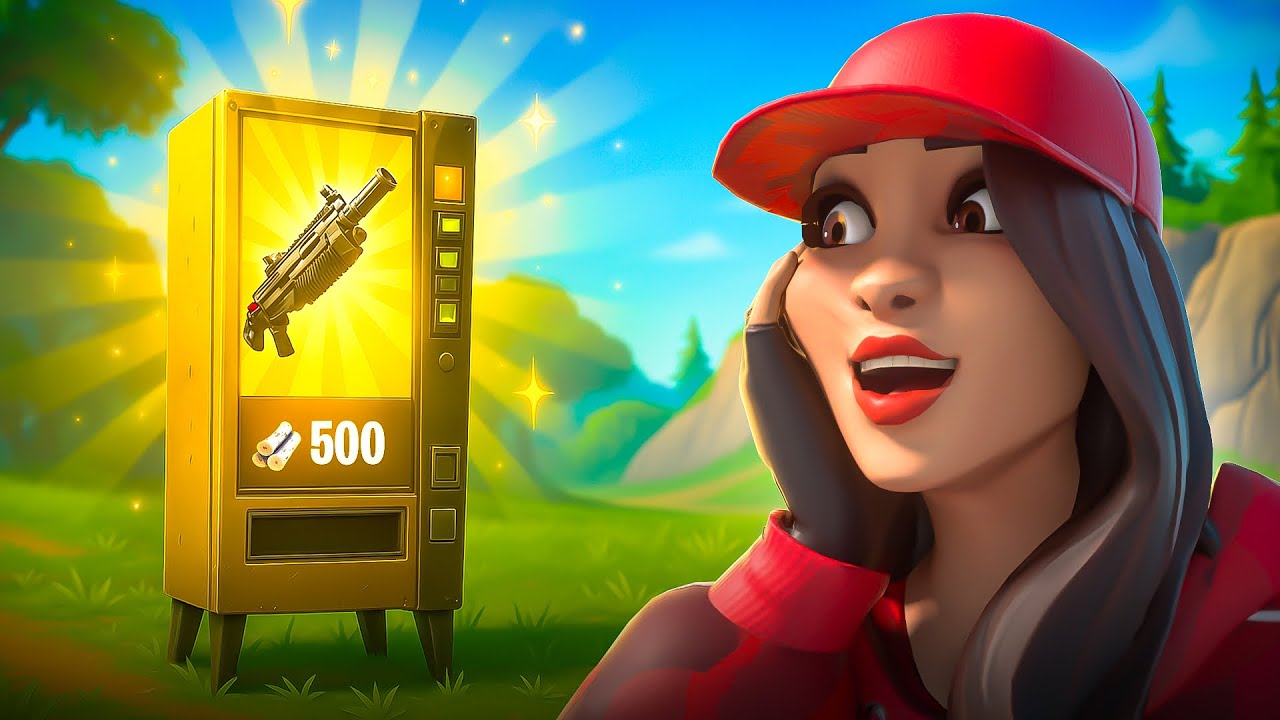 FAIRE TOP 1 QU'AVEC les DISTRIBUTEURS sur FORTNITE ! 🏧