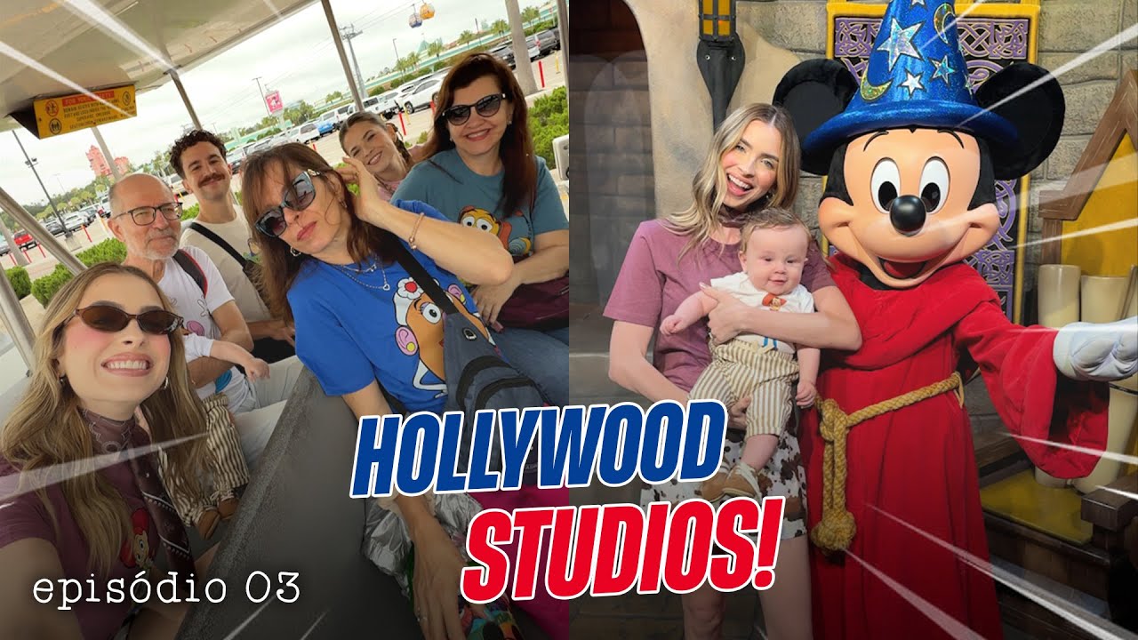 FOMOS PARA HOLLYWOOD STUDIOS E NOSSO BEBÊ TIROU FOTO COM O MICKEY!! | Fernanda Tumas