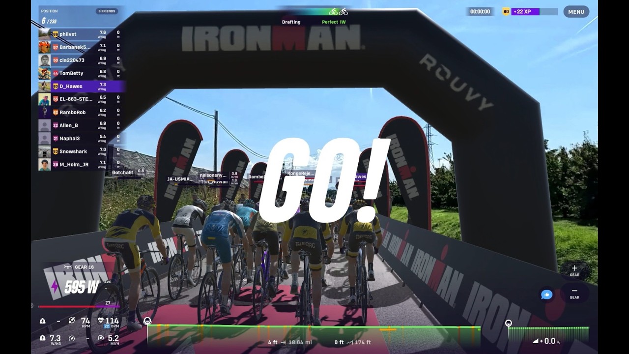 Rouvy - Kick off Race - 17 Feb 2026