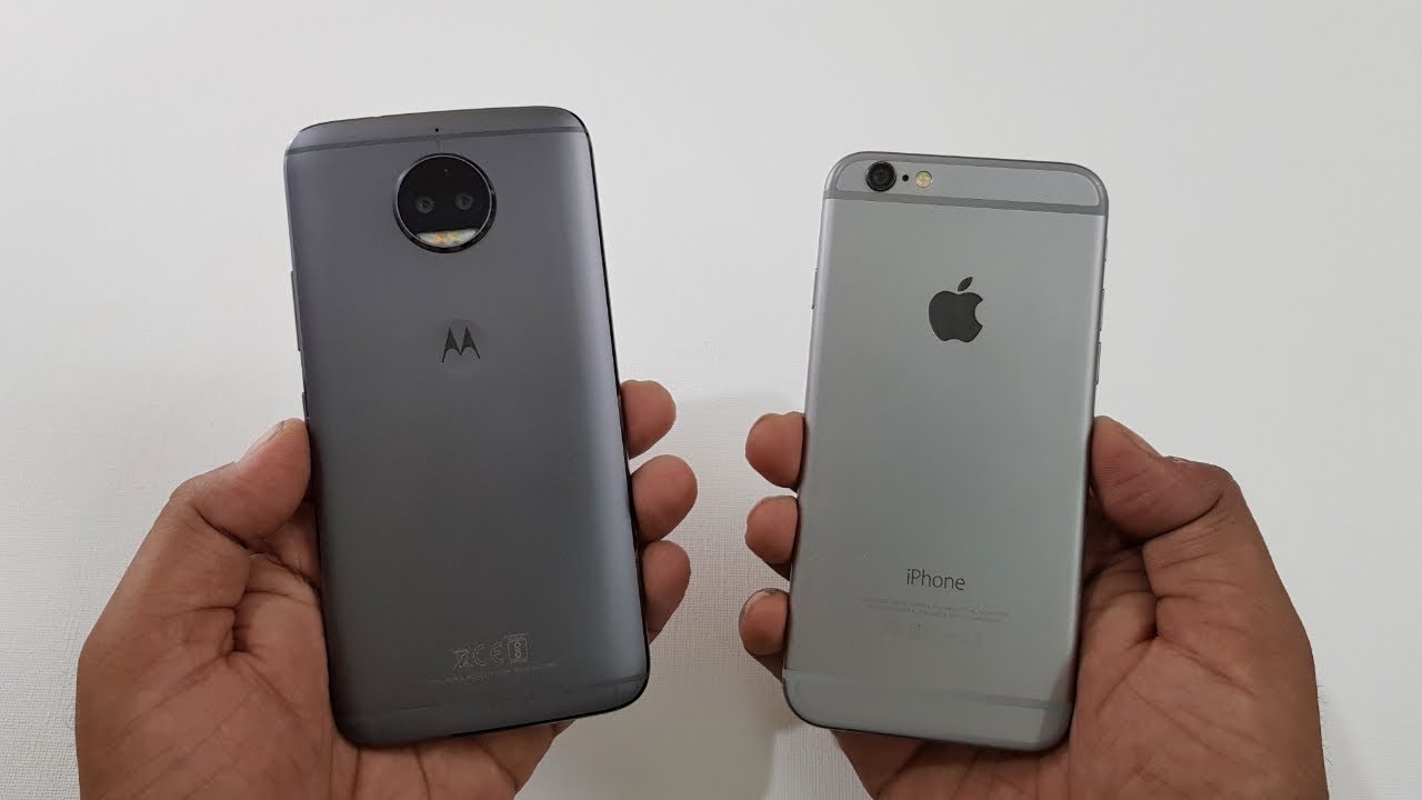 Moto G5s Plus vs iPhone 6 SPEED TEST | COMPARISON!!
