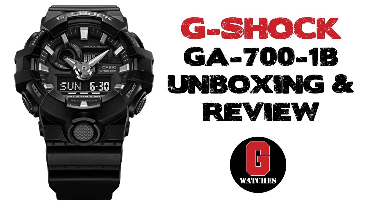 G-Shock GA-700-1B Review