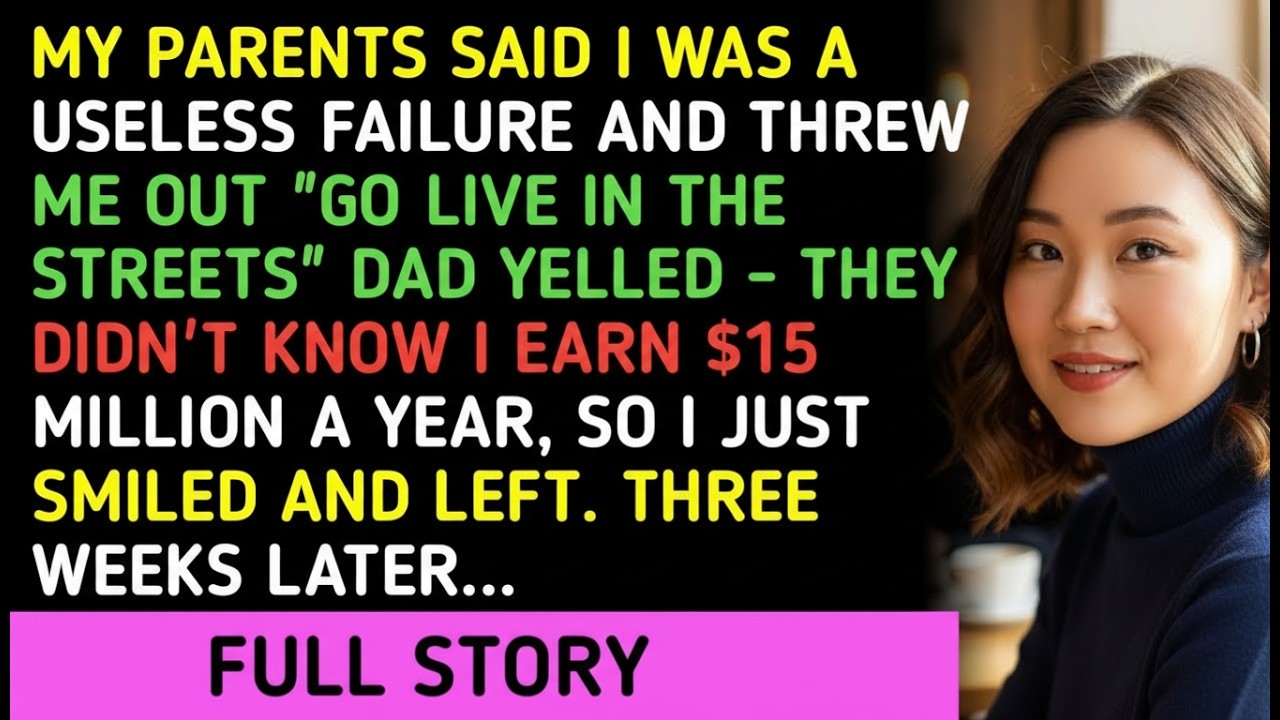 Go Live in the Streets!” My Dad Screamed After Calling Me a Failure – They Never Expe...