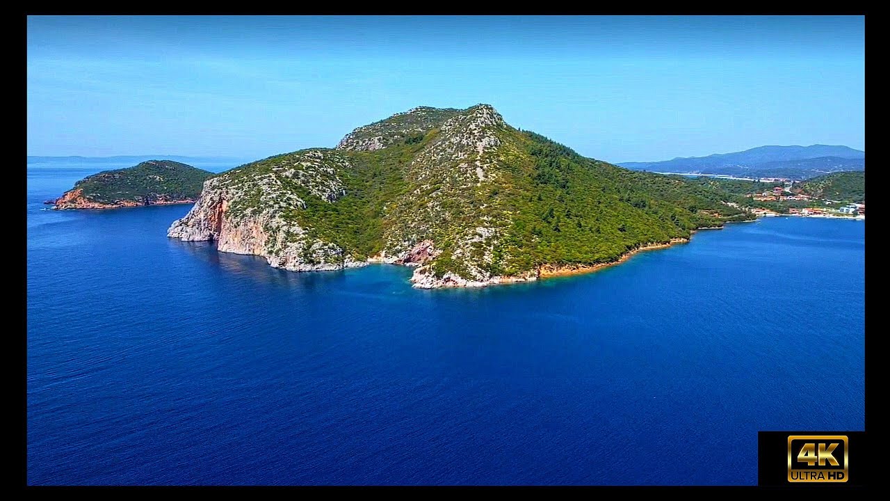 Πόρτο Κουφό Σιθωνία Χαλκιδική 4K Porto Koufo Sithonia Halkidiki Greece #FlyInGreece