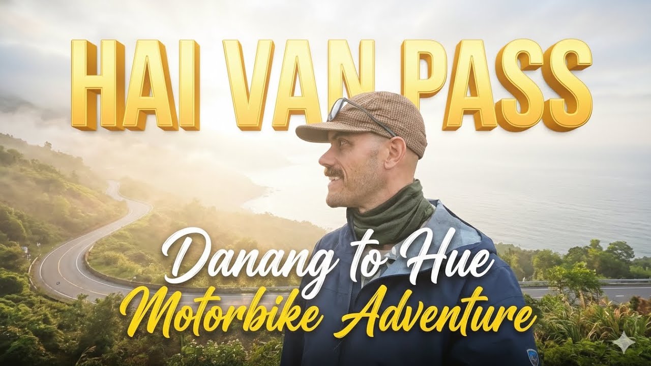 Vietnam  Fortress Hikes & Drone Shots: My Hai Van Pass Adventure
