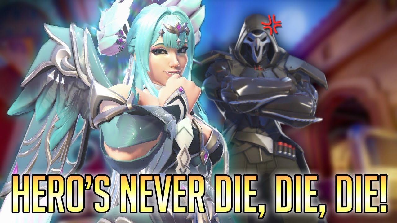 Hero's Never Die, Die, DIE!: Mercy Gameplay - Overwatch