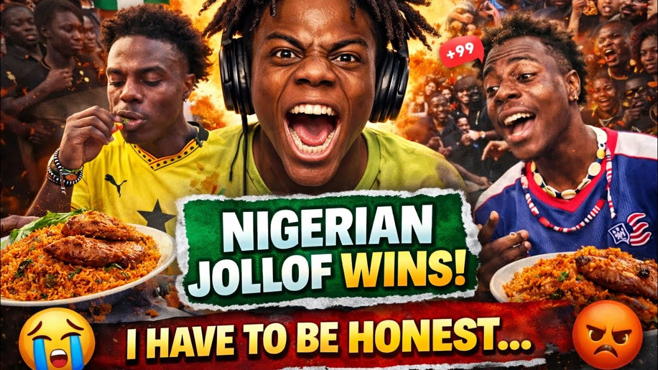 IShowSpeed Chose Nigerian Jollof and Africa Went to WAR