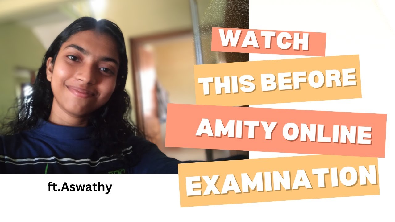 Amity university ONLINE examination Things you must know (MALAYALAM)  #amityonline